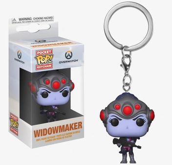  «Брелок Funko POP! Overwatch Роковая вдова (FK37442)», бренда Funko Pop - фото №2 - миниатюра