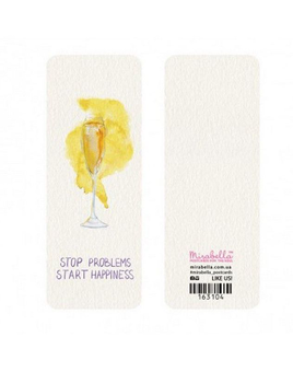 «Закладка для книг Mirabella Postcards Start Happiness (163104)», бренду Mirabella Postcards - фото №3 - мініатюра