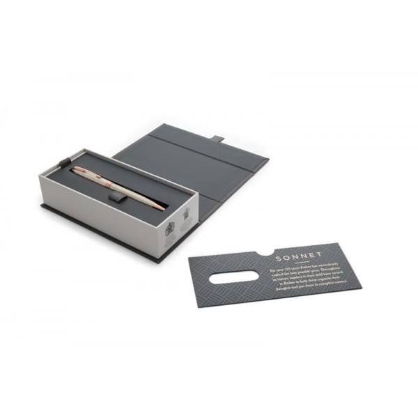  «Шариковая ручка Parker Sonnet 17 Cisele Silver PGT  BP (88 132)», бренда Parker - фото №1