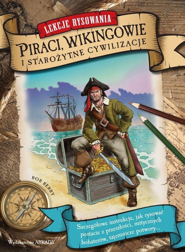 Бумажная книга «Lekcje rysowania. Piraci Wikingo» - фото №1