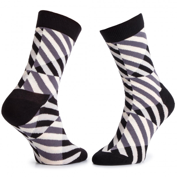 «Носки Happy Socks Seasonal Black & White Gift Box 4 пары 41-46 р (XBLW09-9100)», бренда Happy Socks - фото №1