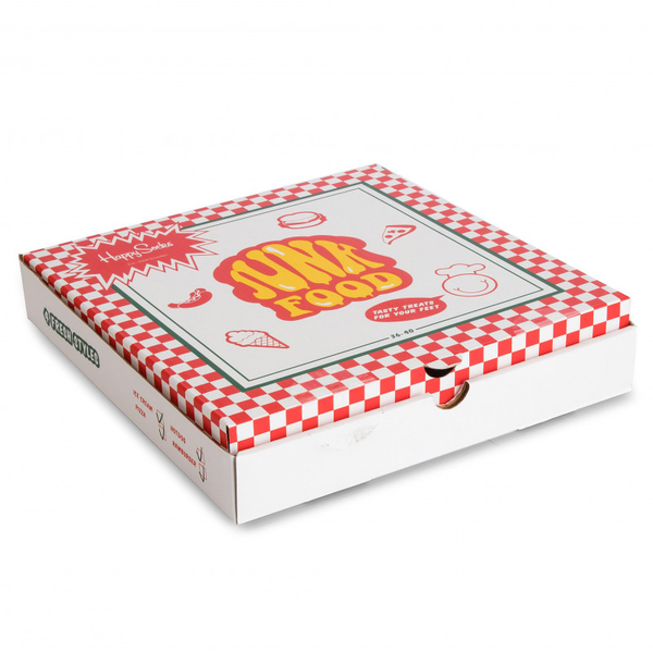  «Носки Happy Socks Junkfood Gift Box 4 пары 41-46 р (XFOD09-0100)», бренда Happy Socks - фото №1
