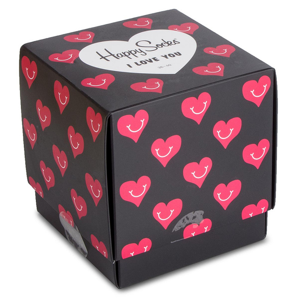  «Носки Happy Socks I Love You Gift Box 3 пары 41-46 р (XLOV08-4300)», бренда Happy Socks - фото №1