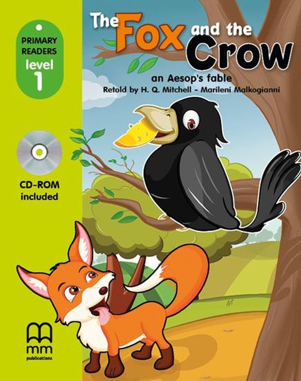 [object Object] «Primary Readers. Level 1. The fox and the crow. Student's Book (+ CD)» - фото №1