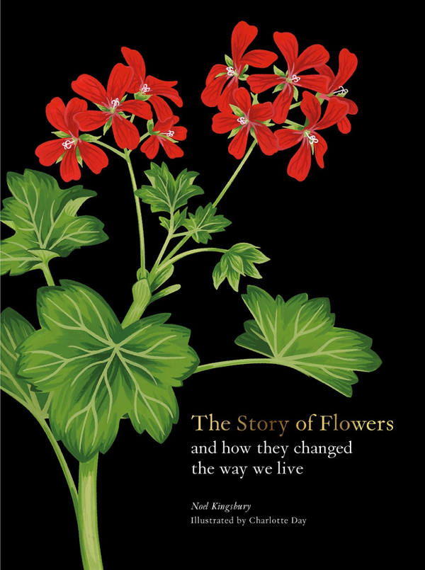 Паперова книга «The Story of Flowers : And How They Changed the Way We Live», автор Ноель Кінгсбері - фото №1