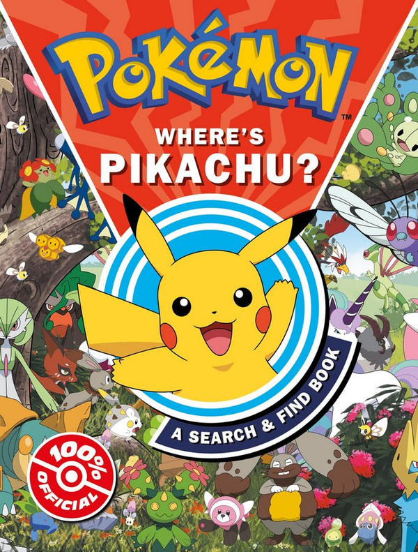 [object Object] «Pokemon Where's Pikachu? A search & find book» - фото №1