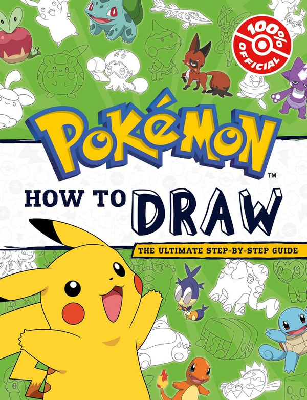 Паперова книга «POKEMON. How to Draw» - фото №1
