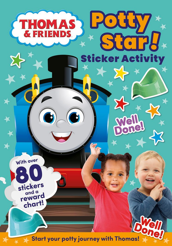 Паперова книга «Thomas & Friends. Potty Star! Sticker Activity» - фото №1