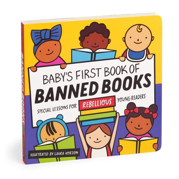 Бумажная книга «Baby's First Book of Banned Books» - фото №1