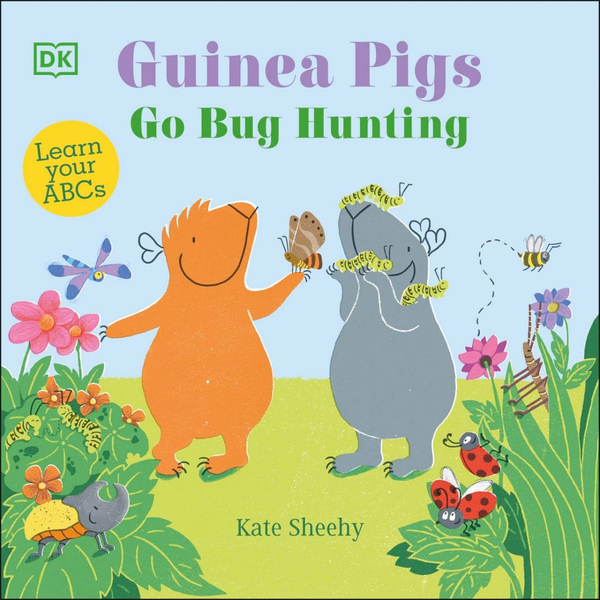 Бумажная книга «Guinea Pigs Go Bug Hunting : Learn Your ABCs», автор Кэйт Шихи - фото №1