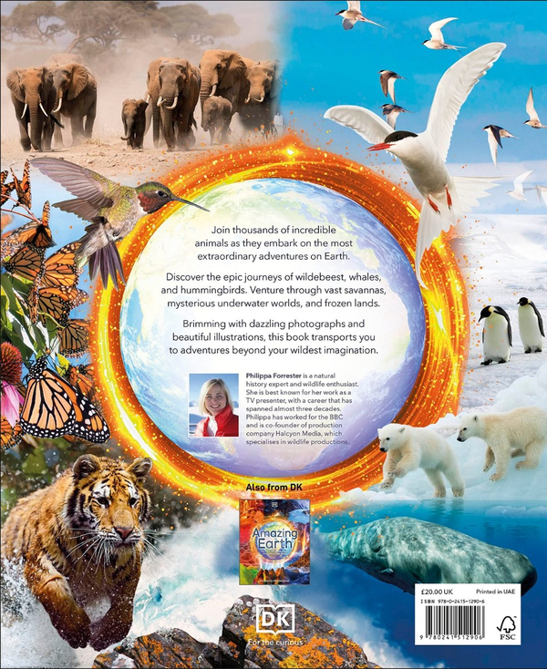 Бумажная книга «Amazing Animal Journeys : The Most Incredible Migrations in the Natural World», автор Филиппа Форрестер - фото №1