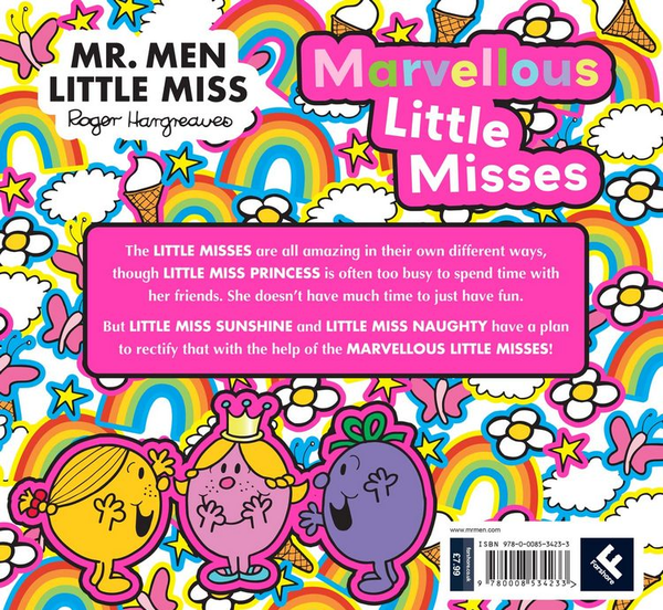 Бумажная книга «Mr. Men Little Miss. The Marvellous Little Misses», автор Адам Харгривз - фото №1