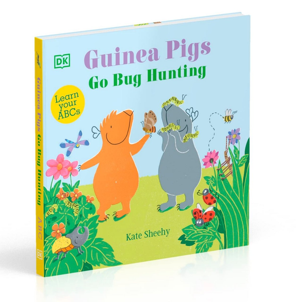 Бумажная книга «Guinea Pigs Go Bug Hunting : Learn Your ABCs», автор Кэйт Шихи - фото №1