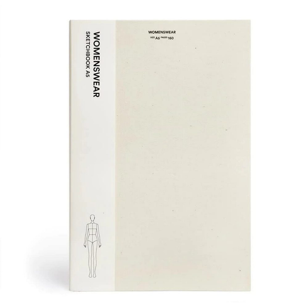 Паперова книга «Fashionary Womenswear Sketchbook A5» - фото №1