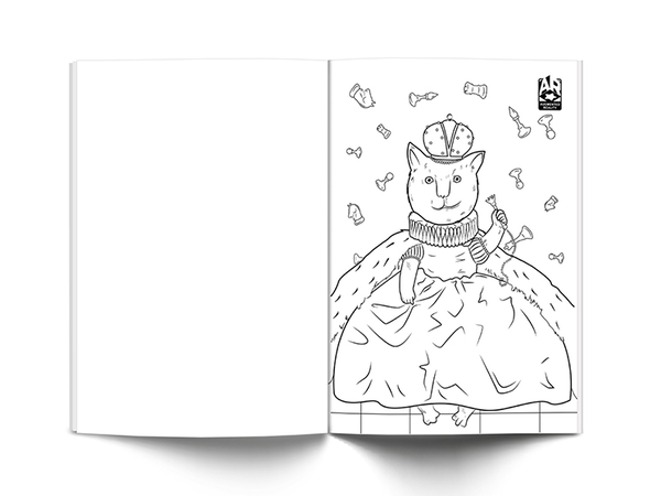 Бумажная книга «Wow-розмальовка. Аліса в Задзеркаллі. Випуск №3» - фото №1