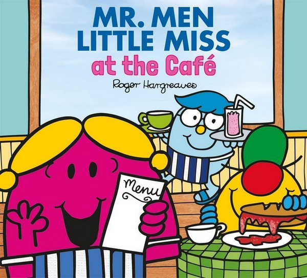 Паперова книга «Mr. Men and Little Miss at the Cafe», автор Адам Харгрівз - фото №1