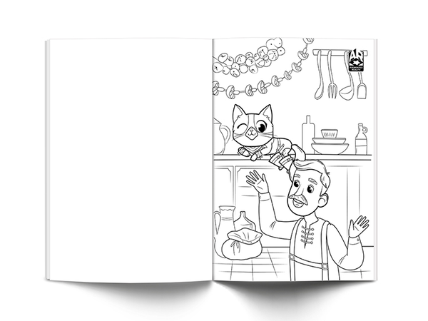 Бумажная книга «Wow-розмальовка. Кіт у чоботях. Випуск №3» - фото №1