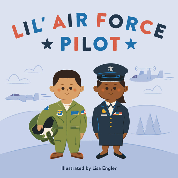 Паперова книга «Lil' Air Force Pilot», автор Ліза Енглер - фото №1