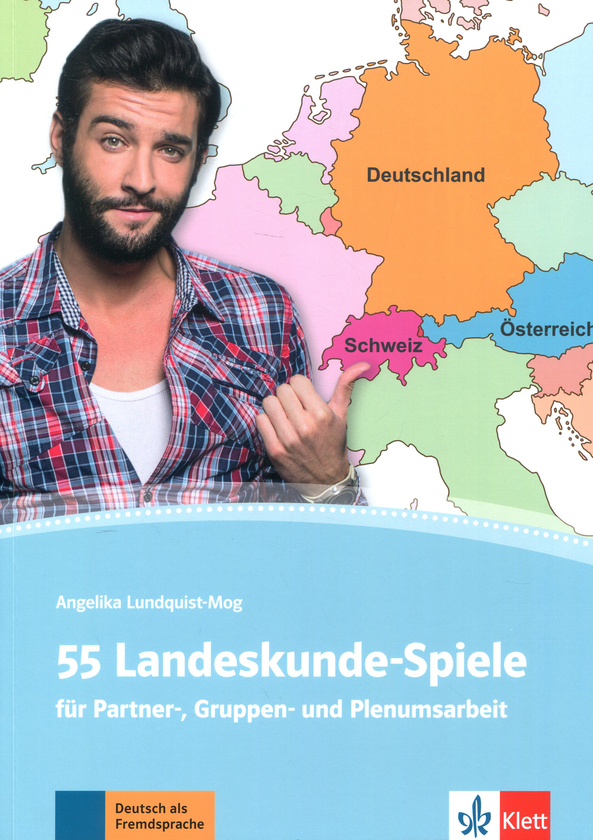 Бумажная книга «55 Landeskunde-Spiele», автор Анжелика Лундквист-Мог - фото №1