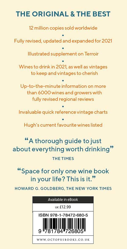 Бумажная книга «Hugh Johnson Pocket Wine 2021», автор Хью Джонсон - фото №1