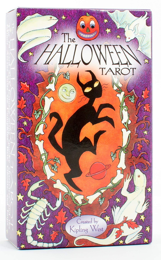 Паперова книга «Halloween Tarot », автор Кіплінг Уест - фото №1