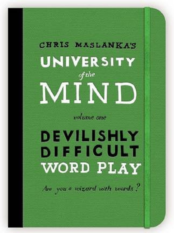 Бумажная книга «University Of The Mind. Devilishly Difficult Word Play», автор Крис Масланка - фото №1