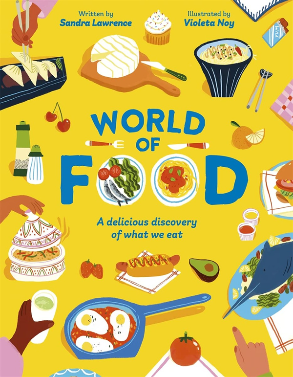 Паперова книга «World of food», автор Сандра Лоренс - фото №1