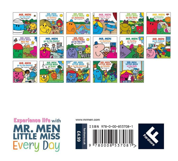 Паперова книга «Mr. Men and Little Miss at the Cafe», автор Адам Харгрівз - фото №1