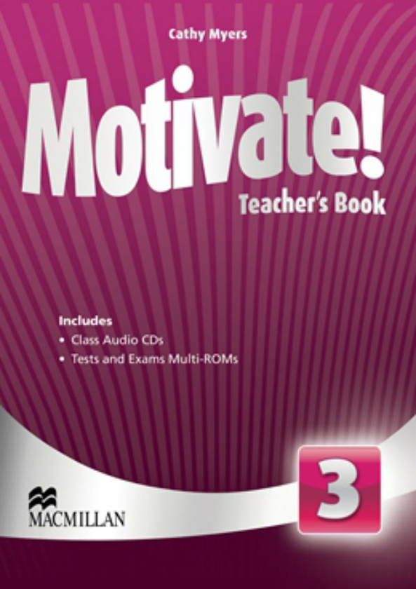 Паперова книга «Motivate! Level 3: Teacher's Book (+ 4 CD-ROM)», автор Кеті Майерс - фото №1