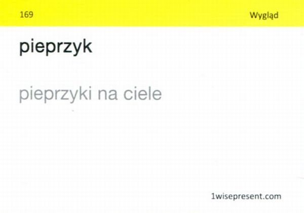 Паперова книга «1000 карток для вивчення польської мови» - фото №1