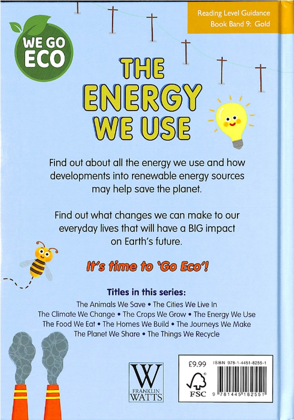 Бумажная книга «The Energy We Use», автор Кэти Вулли - фото №1