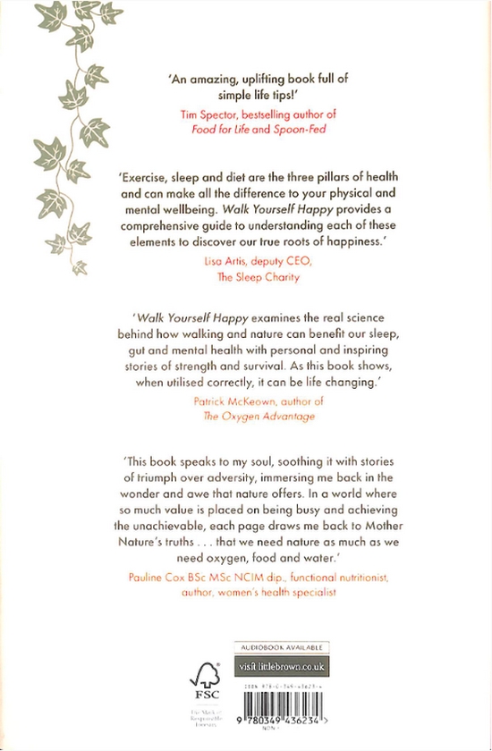 Бумажная книга «Walk Yourself Happy Find Your Path to Health and Healing in Nature», автор Джулия Брэдбери - фото №1