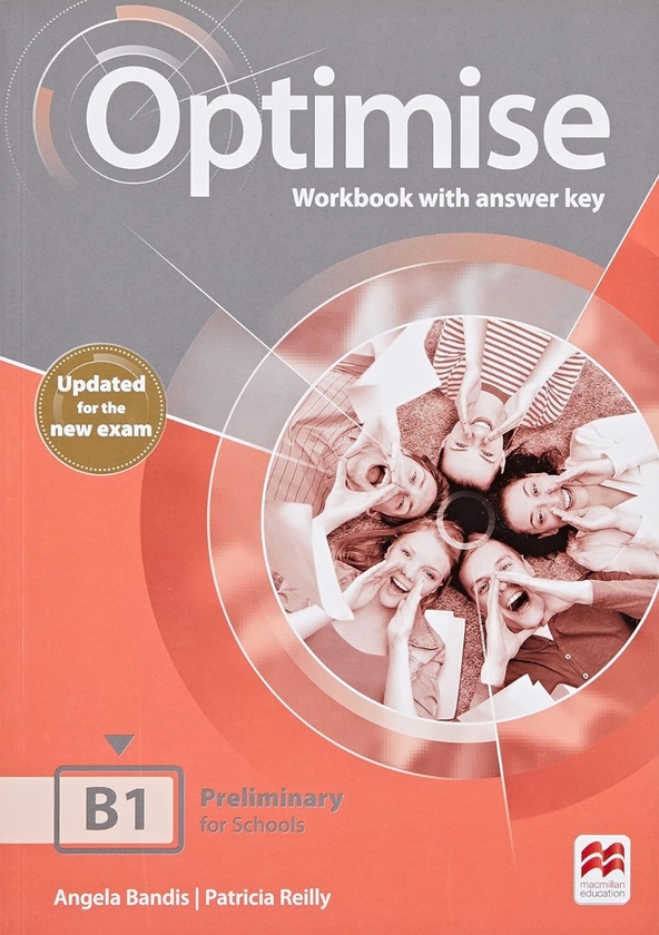[object Object] «Optimise B1 Workbook with key and Digital Workbook», авторів Анжела Бандіс, Патріція Рейлі - фото №1