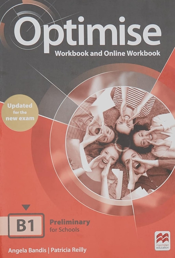 [object Object] «Optimise B1 Workbook without key and Online Workbook», авторів Анжела Бандіс, Патріція Рейлі - фото №1