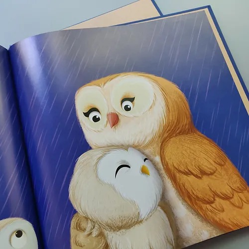 Паперова книга «When Owl Feels Scared», автор Джема Кері - фото №1