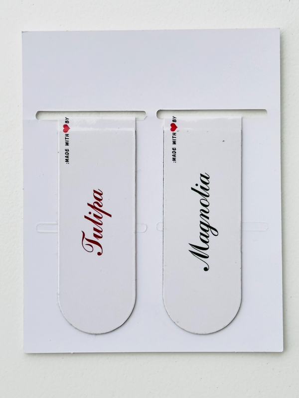 «Набір магнітних закладок для книг Bookmarks Floral Tulipa 2 шт (02023009)», бренда Bookmarks - фото №1