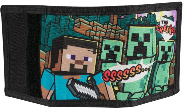  «Кошелек JINX Minecraft Steve Overworld (JINX-8208)», бренда JINX - фото №1