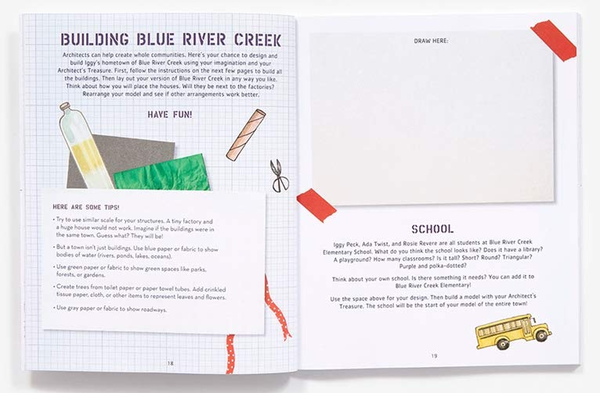 Бумажная книга «Iggy Peck's Big Project Book for Amazing Architects», автор Андреа Бити - фото №1