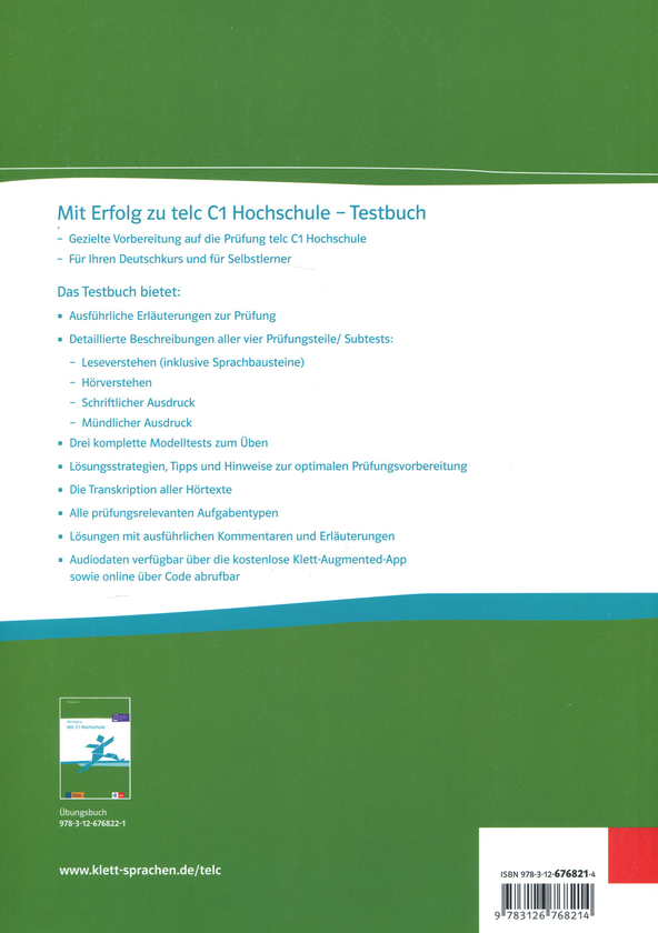 [object Object] «Mit Erfolg zu telc C1 Hochschule. Testbuch», авторів Сандра Хохманн, Мелані Форстер, Х-Дж Гентшел - фото №3 - мініатюра
