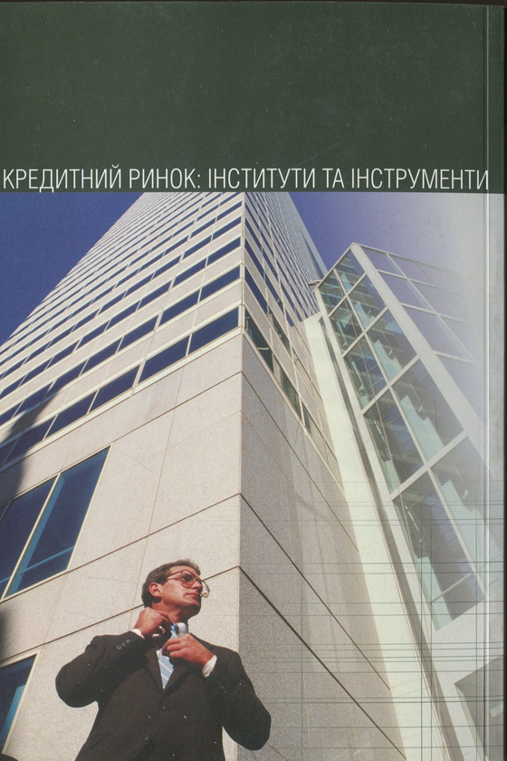 Паперова книга «Кредитний ринок. Інститути та інструменти», автор Світлана Глущенко - фото №1