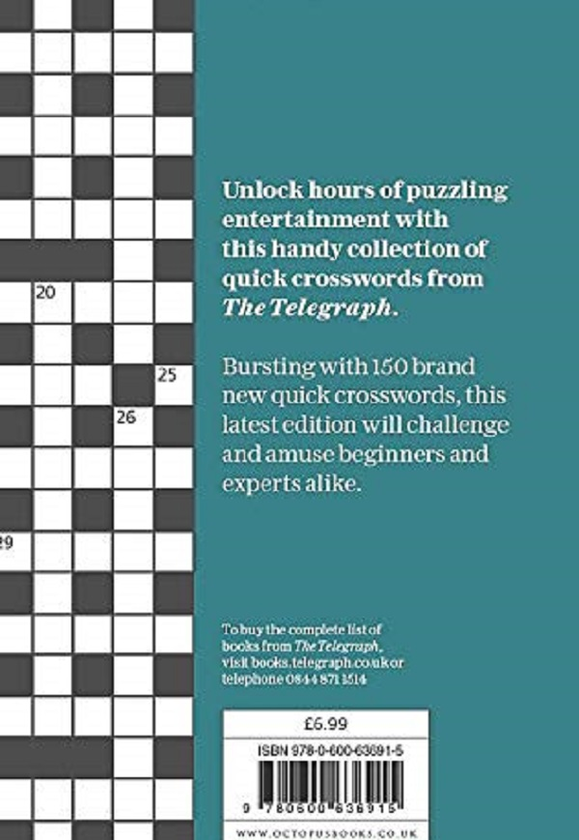 Бумажная книга «The Telegraph Quick Crosswords 8» - фото №1