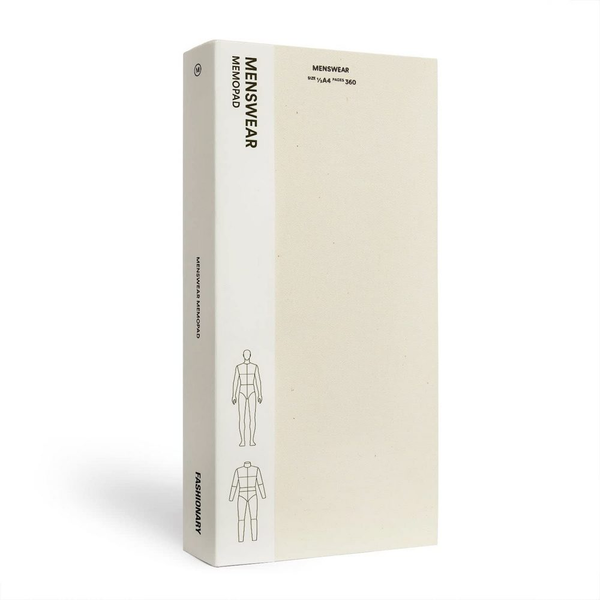 Бумажная книга «Fashionary Menswear Memopad» - фото №1