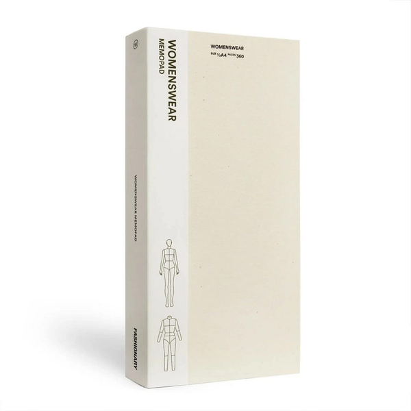 Бумажная книга «Fashionary Womenswear Memopad» - фото №1