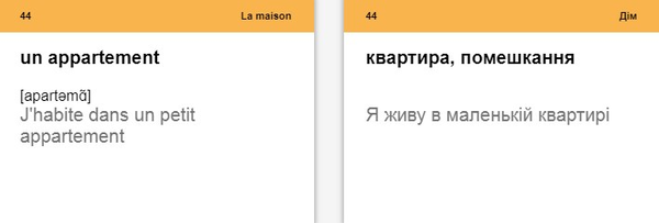 Бумажная книга «500 карток для вивчення французської мови. А1 початковий рівень» - фото №1