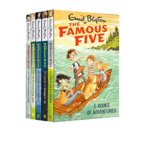 Паперова книга «Famous Five Box. 5 Copy Slipcase», автор Інід Блайтон - фото №1