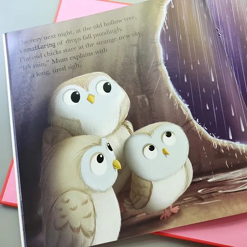 Паперова книга «When Owl Feels Scared», автор Джема Кері - фото №1
