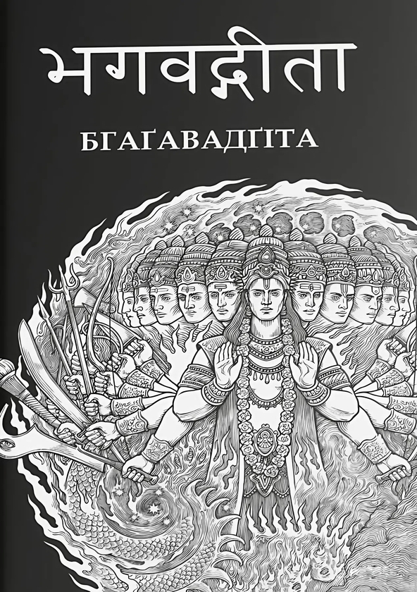 Паперова книга «Бгаґавадґіта» - фото №1