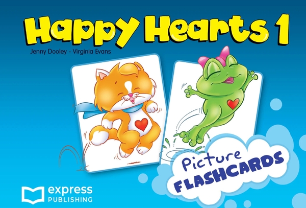 Бумажная книга «Happy Hearts 1 - Picture Flashcards», авторов Дженни Дули, Вирджиния Эванс - фото №1