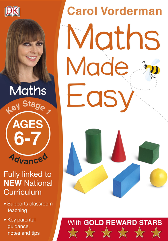 [object Object] «Maths Made Easy Ages 6-7 Key Stage 1 Advanced», автор Кэрол Вордерман - фото №1