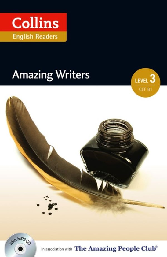 Бумажная книга «Amazing People Club: Amazing Writers. Level 3 (+ mp3 CD-ROM)», автор Энн Коллинз - фото №1